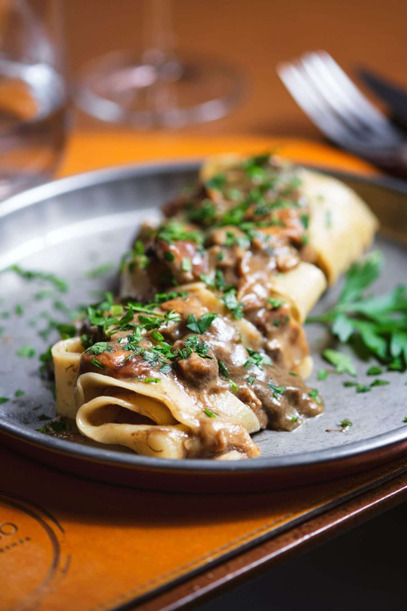 Pappardelle porcini* e tartufo