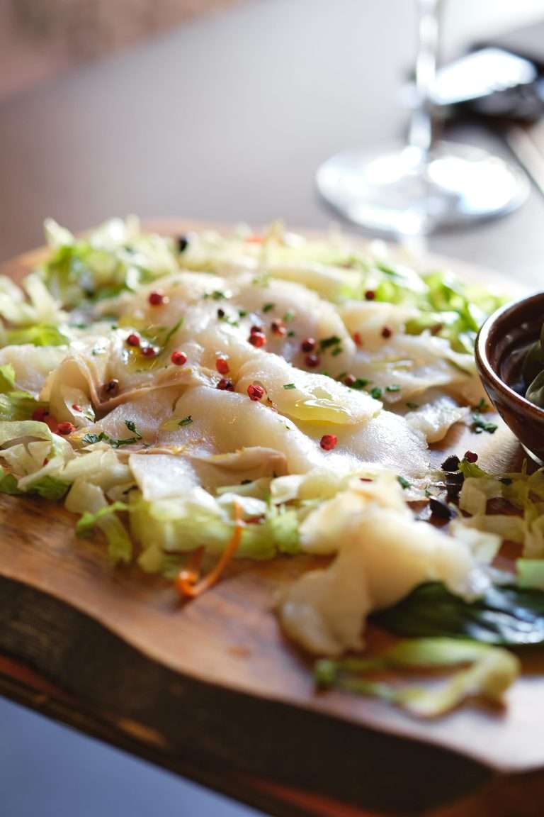 Carpaccio di baccalà